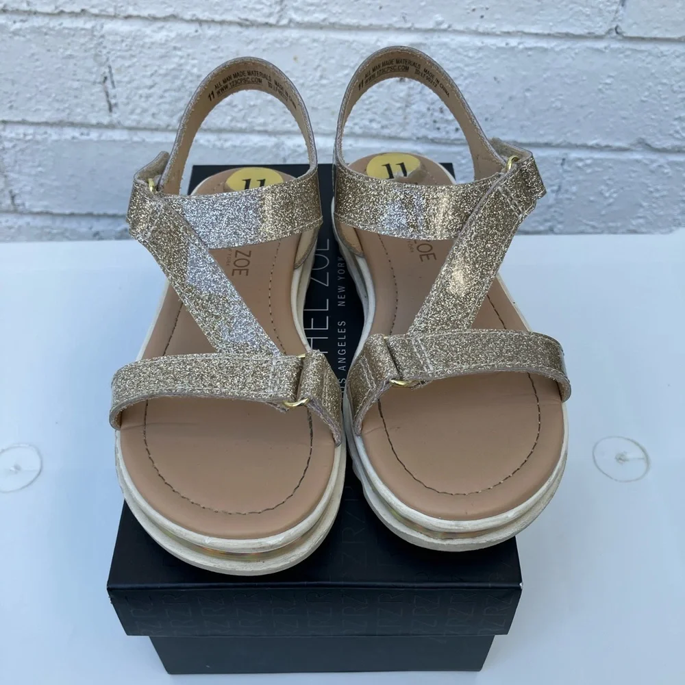 Rachel Zoe Gold Shoes